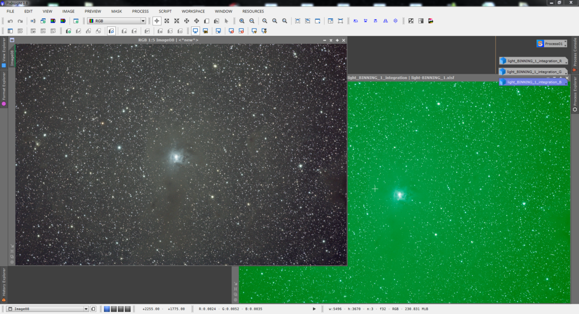 Stacking in PixInsight starwatcher.ch DSLR Astrophotography